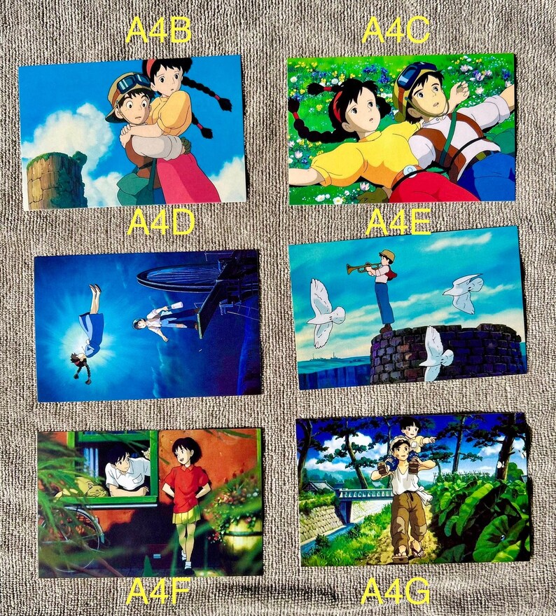 Ghibli Sticker Pack: Anime stickers | Postcard | Bookmark image 8