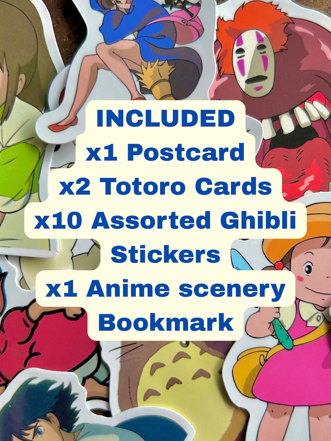 Ghibli Sticker Pack: Anime Decals, Journaling, Book Decor - Etsy