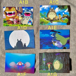 Ghibli Sticker Pack: Anime stickers | Postcard | Bookmark image 5