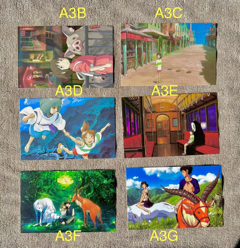 Ghibli Sticker Pack: Anime stickers | Postcard | Bookmark image 7