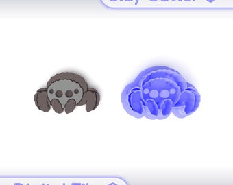 Polymeerkleisnijder spinnen: 3D-print STL-bestand, 5 maten