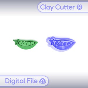 Emporte-pièce en pâte polymère « Grenouille pois » | Fichier numérique STL | Coupe-boucles d'oreilles | 5 tailles