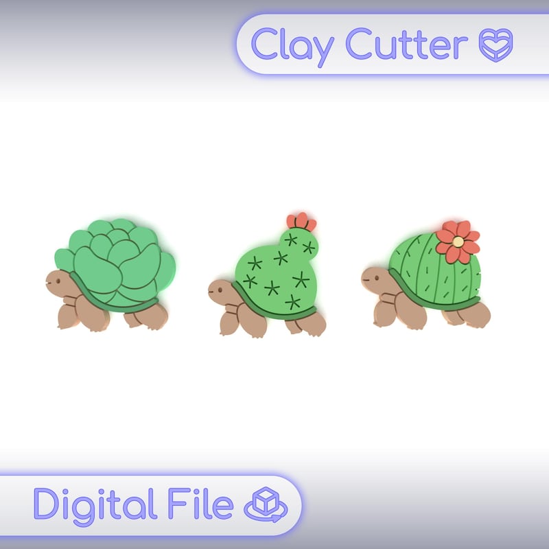 Polymer Clay Kawaii Cactus - Etsy