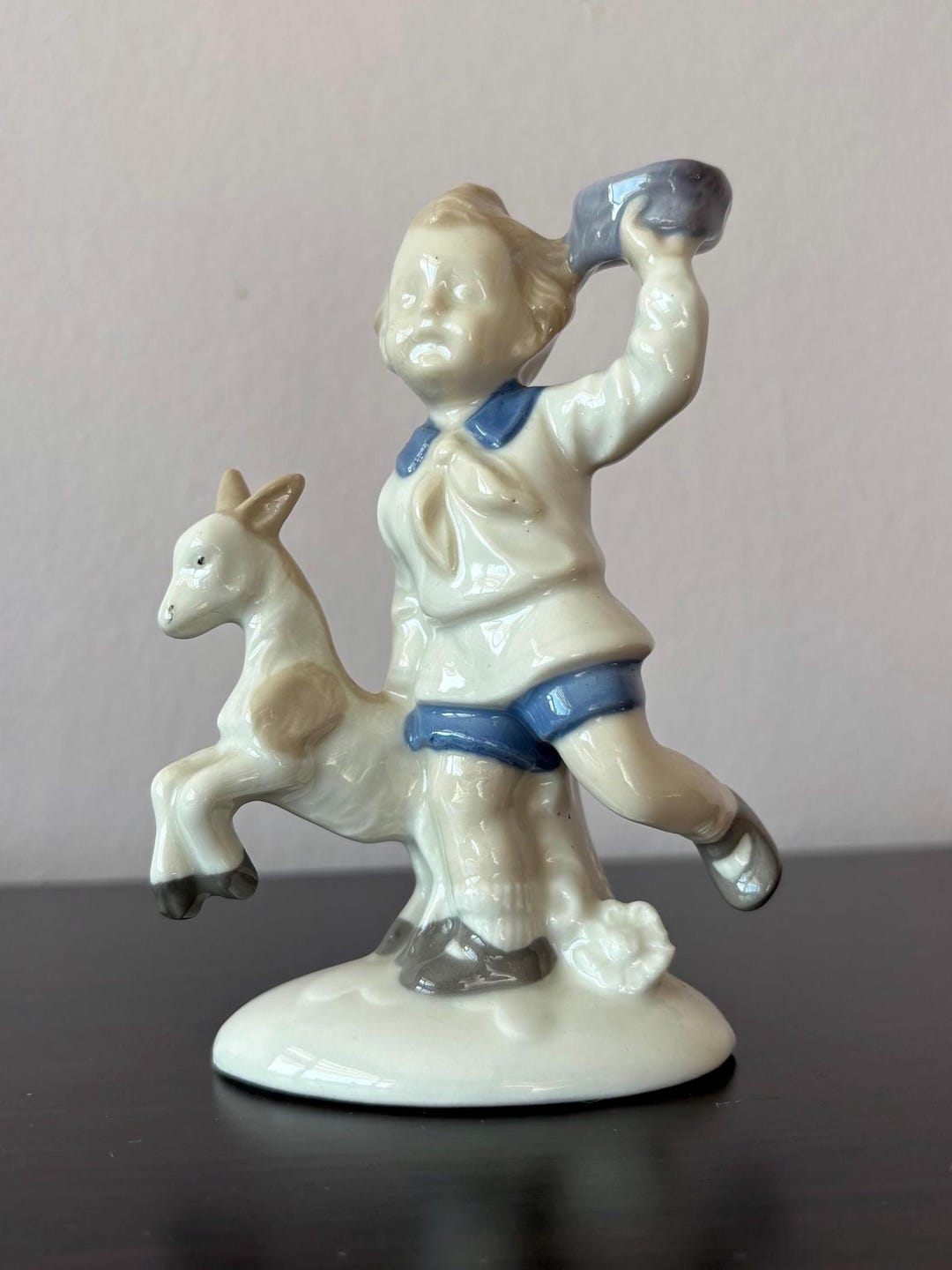 アンティーク 置物 ヤギと男の子｜楽天市場】ガーデンオーナメント