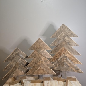 Reclaimed Barnwood Tree Set