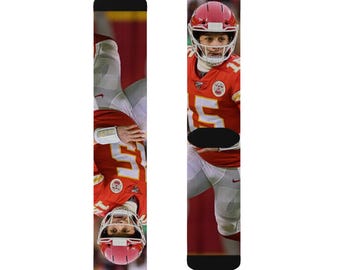 Patrick Mahomes Socks: Kansas City Football Apparel