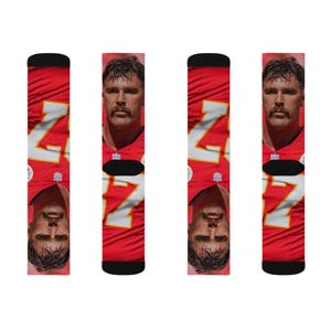 Travis Kelce-sokken: voetbalkleding Kansas City afbeelding 3
