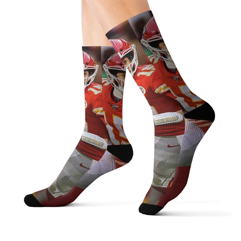 Patrick Mahomes Socks: Kansas City Football Apparel image 2