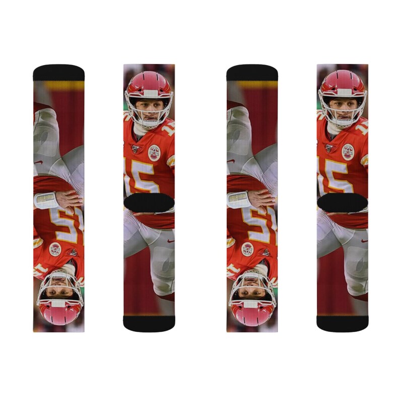 Patrick Mahomes Socks: Kansas City Football Apparel image 3