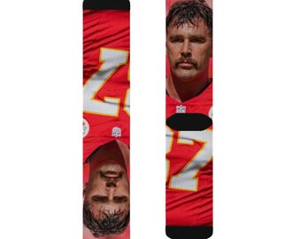 Travis Kelce Socks: Kansas City Football Apparel