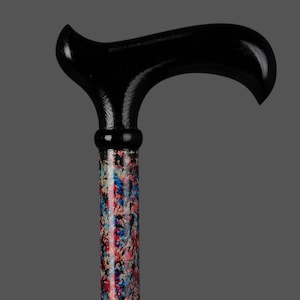 Gehstock im abstrakten Kunst Design – Elegant und Einzigartig
