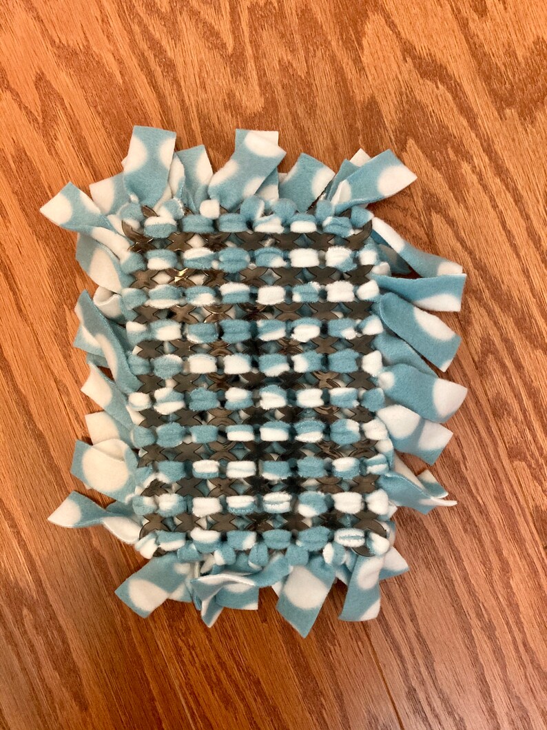 Bunny Rabbit Snuffle Mat Foraging Blanket Stimulation Treat Etsy