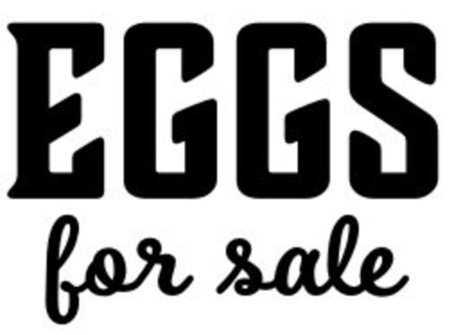 Eggs For Sale SVG Digital Download Etsy