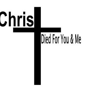 Christ Died for you and me SVG
