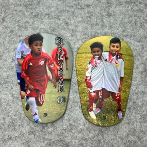 Custom shin guards, Soccer shin pads, Personalized gift, customized shin pads, Messi shin guards, Ronaldo shin guards, Barcelona soccer