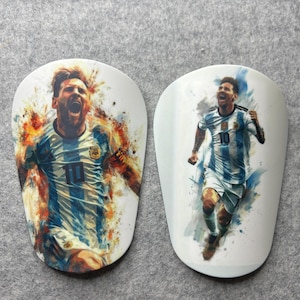 Lionel Messi shin guards, soccer shin guards for kids and adults