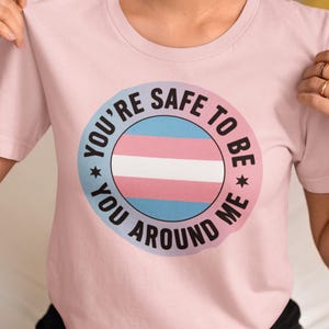 Pride Shirt, LGBTQ Support Tee, Inclusive Shirt, Trans Shirt, Ally T-Shirt, Supportive Tee, Safe Space Shirt, Be You, Unisex Bella Canvas