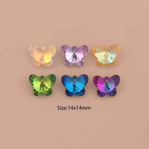 Butterfly Crystal Pendant,Austrian Crystal,Made in Austria for DIY Jewelry Making Supply