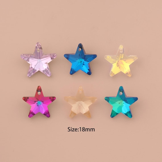 Star Crystal Pendant,Austrian Crystal,Made in Austria for DIY Jewelry Making Supply