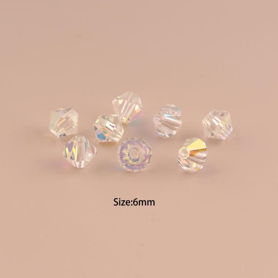 10 pcs Bicone Crystal Beads,Austrian Crystal,Made in Austria for DIY Jewelry Making Supply