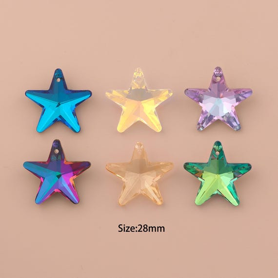 Star Crystal Pendant,Austrian Crystal,Made in Austria for DIY Jewelry Making Supply
