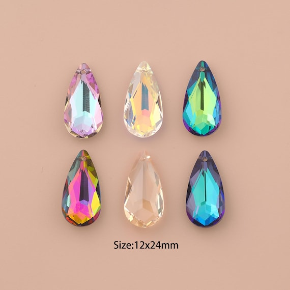 Pear Drop Crystal Pendant,Austrian Crystal,Made in Austria for DIY Jewelry Making Supply