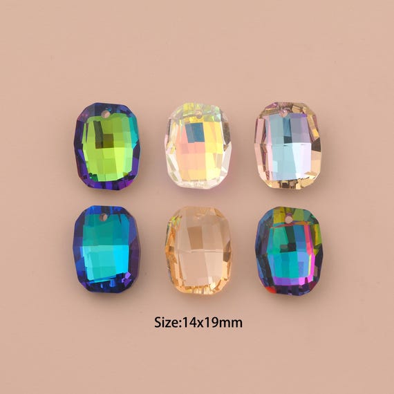 Graphic Crystal Pendant,Austrian Crystal,Made in Austria for DIY Jewelry Making Supply