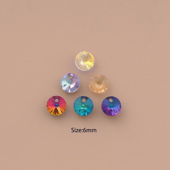 Rivoli Crystal Pendant,Austrian Crystal,Made in Austria for DIY Jewelry Making Supply