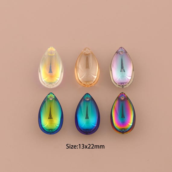 Pear Crystal Pendant,Austrian Crystal,Made in Austria for DIY Jewelry Making Supply