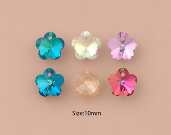 Flower Crystal Pendant,Austrian Crystal,Made in Austria for DIY Jewelry Making Supply