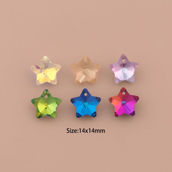Star Crystal Pendant,Austrian Crystal,Made in Austria for DIY Jewelry Making Supply