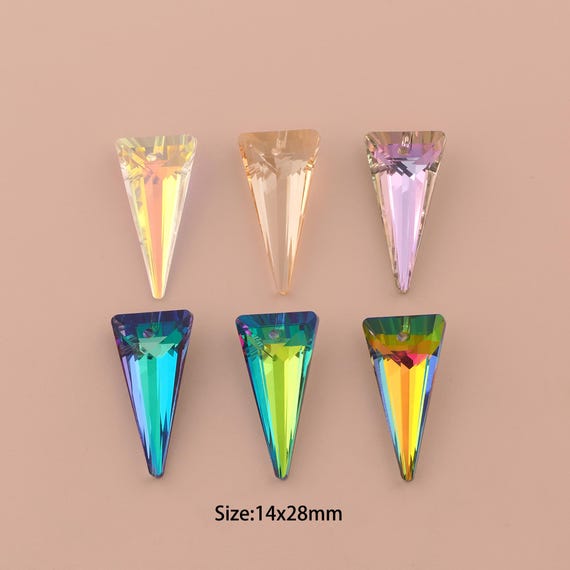 Spike Crystal Pendant,Austrian Crystal,Made in Austria for DIY Jewelry Making Supply