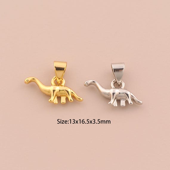 18K Gold Animal Charms,Animal Charms Pendants,Animal Charm for DIY Jewelry Making Supply