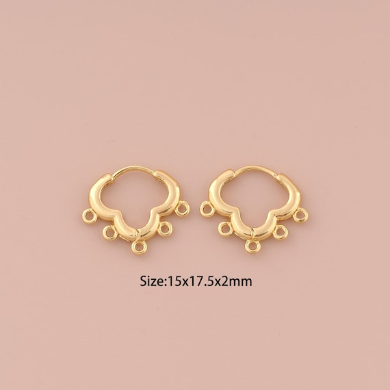 18K Gold Hoop Earrings,Hugging Hoop Earrings,Hoop Earrings,Hypoallergenic Hoop Earrings,Gift for Her