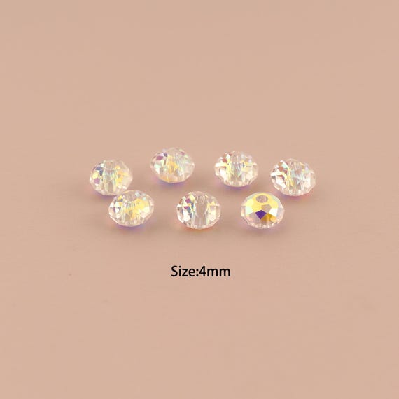 10 pcs Abacus Beads Crystal Beads,Austrian Crystal,Made in Austria for DIY Jewelry Making Supply