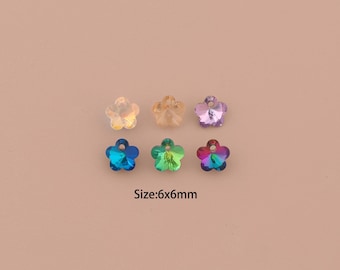 Flower Crystal Pendant,Austrian Crystal,Made in Austria for DIY Jewelry Making Supply