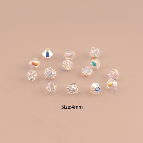 10 pcs Bicone Crystal Beads,Austrian Crystal,Made in Austria for DIY Jewelry Making Supply