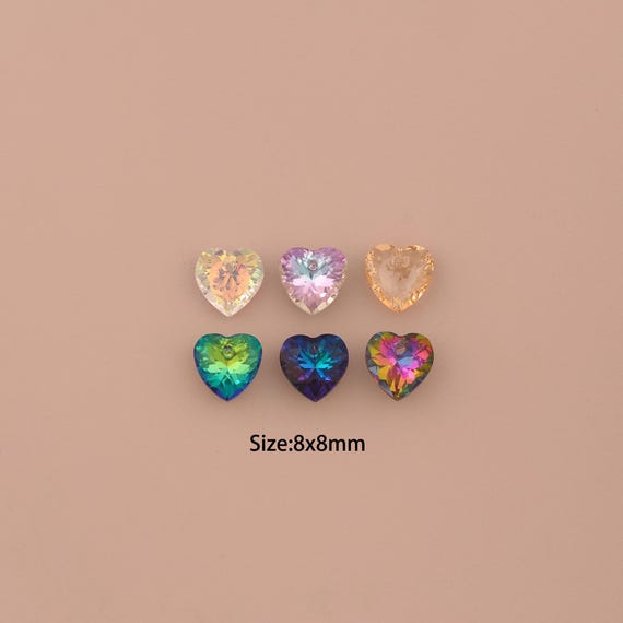 Heart Crystal Pendant,Austrian Crystal,Made in Austria for DIY Jewelry Making Supply