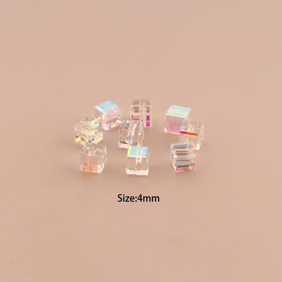 Cube Crystal Beads,Austrian Crystal,Made in Austria for DIY Jewelry Making Supply
