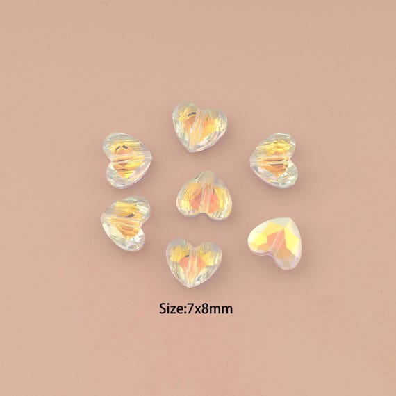 Heart Crystal Beads,Austrian Crystal,Made in Austria for DIY Jewelry Making Supply