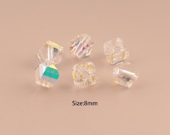 Cuentas de cristal Helix, cristal austriaco, fabricadas en Austria para la fabricación de joyas DIY.