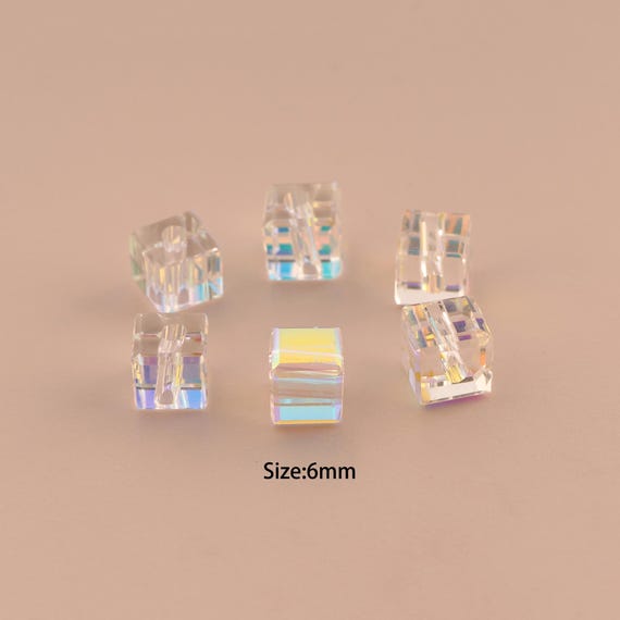 Cube Crystal Beads,Austrian Crystal,Made in Austria for DIY Jewelry Making Supply