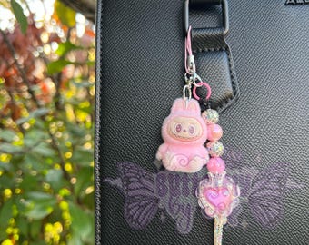 Labubu the monster bag charm
