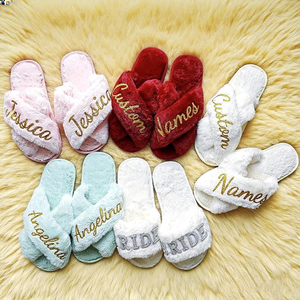 Pantofole Rosa In Velluto - Donna - Accessori - Di Le Sur | Su - Foto 5