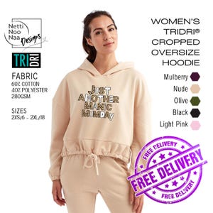 Leopard Print Cropped Hoodie: Stylish Mum Sweatshirt