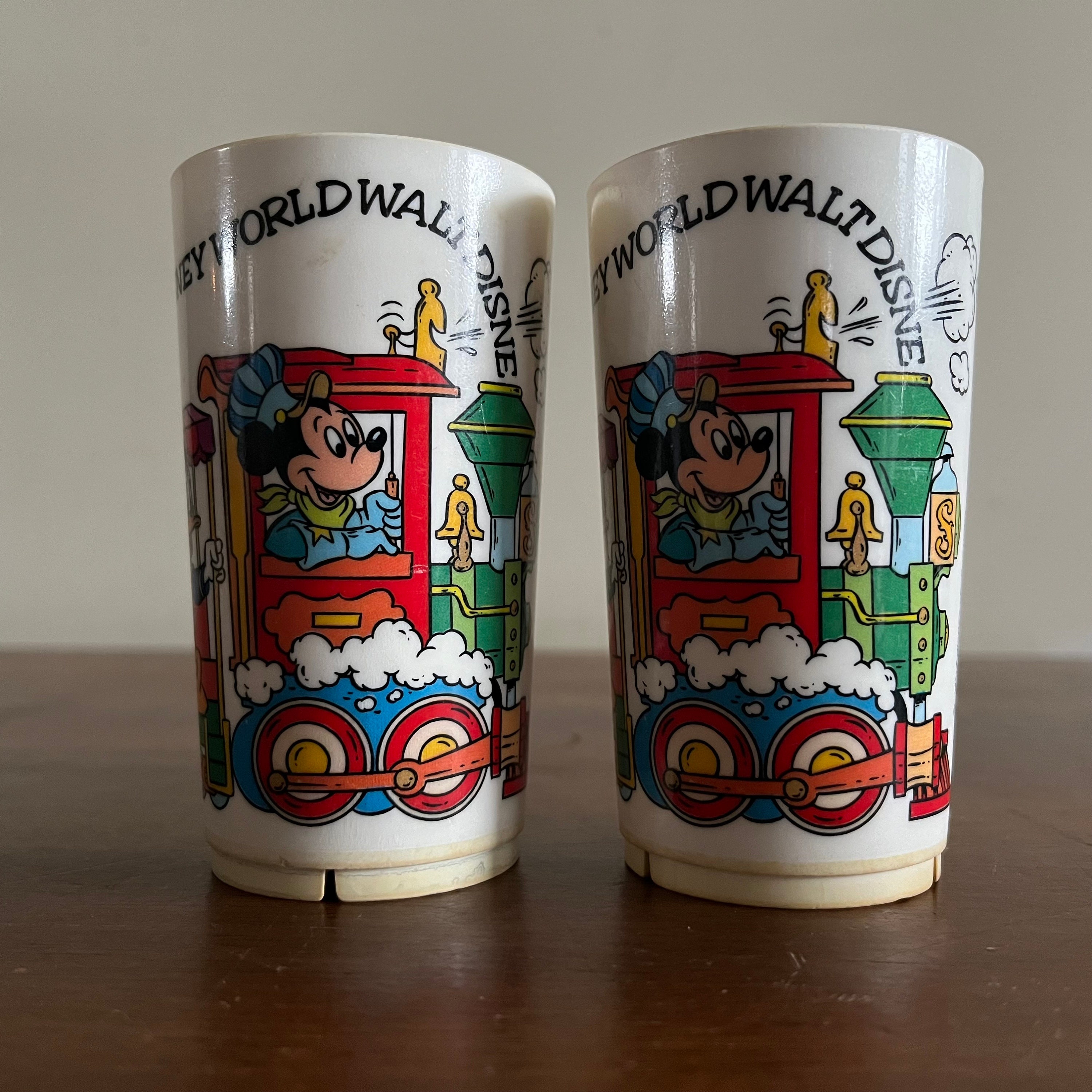 Vintage 1970s Walt Disney World Mickey Mouse DEKA Plastic Kid Cup