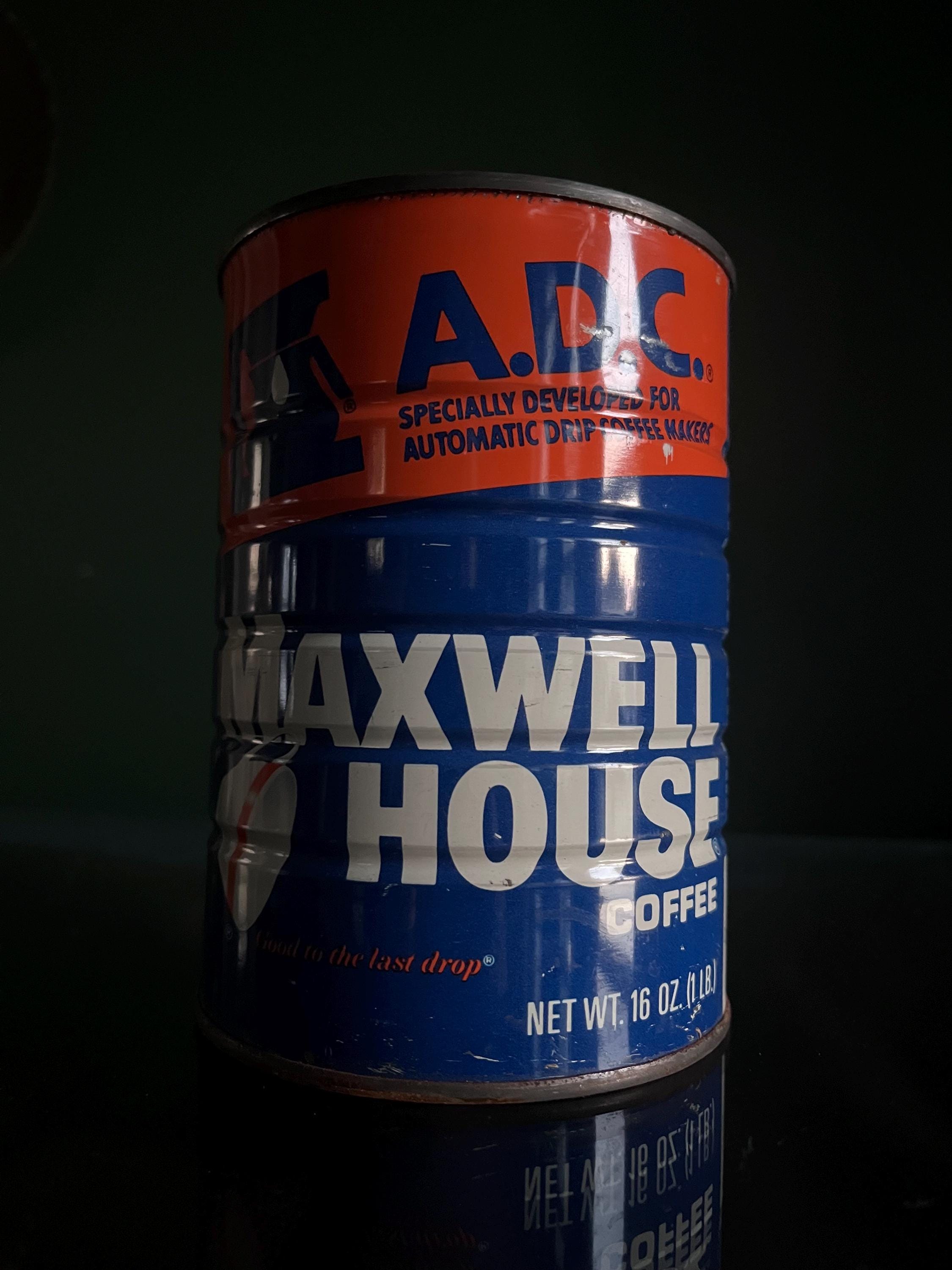 Vintage Maxwell House Coffee Can - Etsy