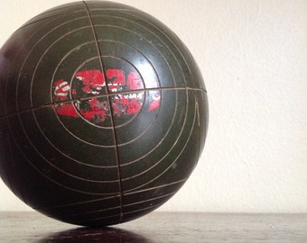 Vintage Sportcraft Single Bocce Ball. Made in Italy.