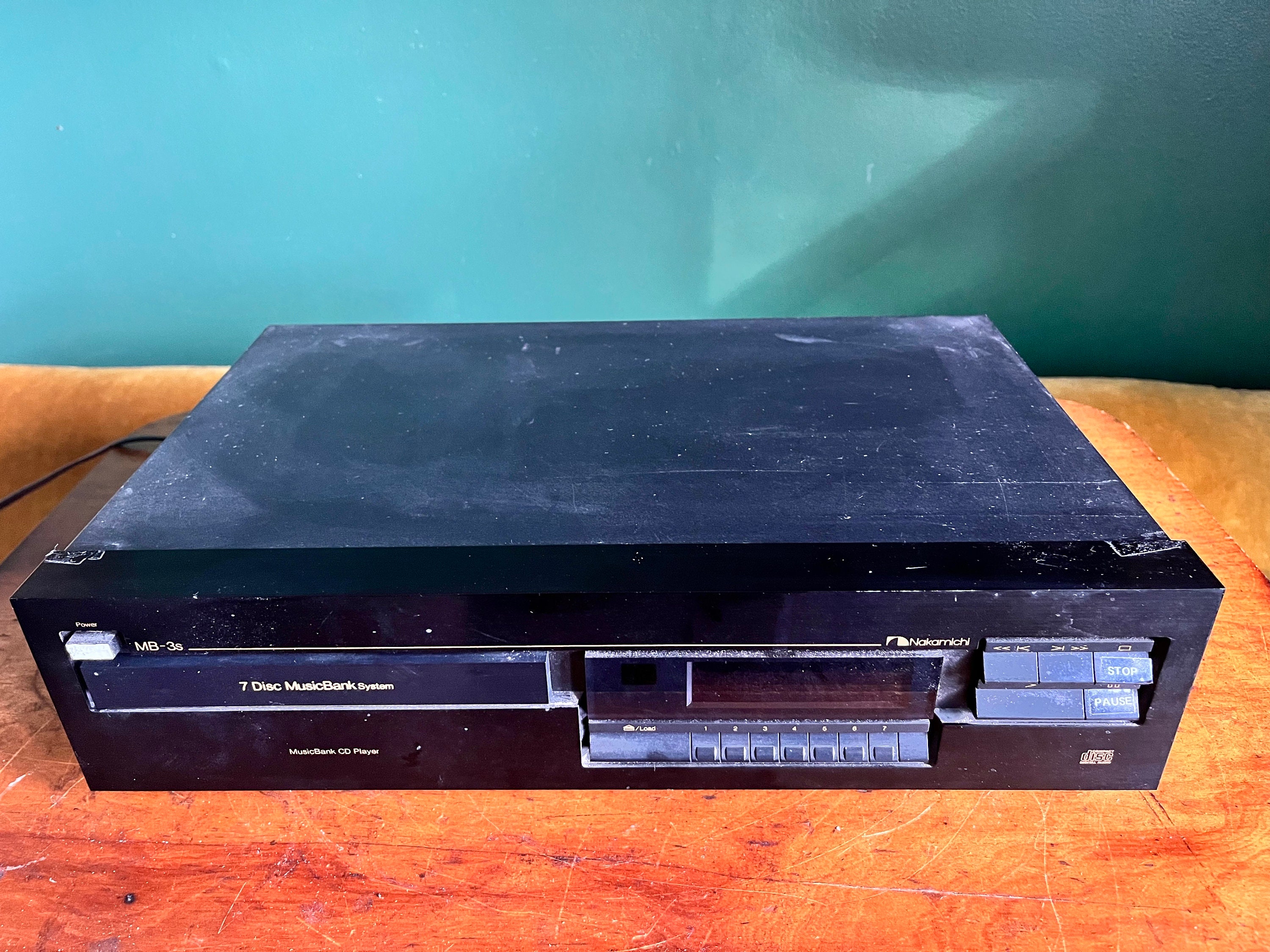 Vintage 1994 Nakamichi Model MB 3S CD Player 7 CD Changer Japanese