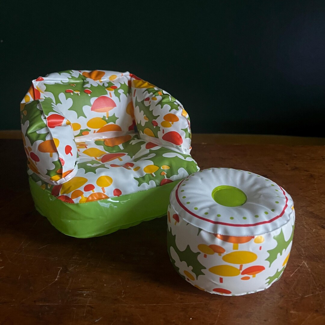 Vintage 1970s Barbie Inflatable Furniture Set 2 Piece Set - Etsy